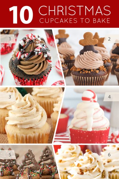 10 Christmas Cupcakes To Bake
