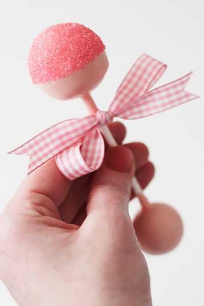 DIY Baby Rattle Cake Pops