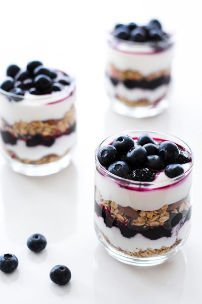 Blueberry Yogurt Parfaits