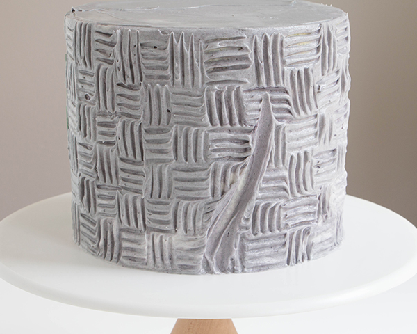 Buttercream Palette Knife Painted Cake - how to paint a cake using buttercream frosting, a spatula and an oil painting technique | by Erin Gardner for TheCakeBlog.com