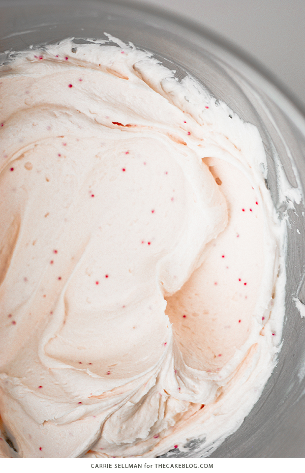 Brownie Cookies with Candy Cane Kisses Frosting | Carrie Sellman for TheCakeBlog.com