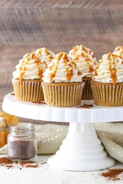 Caramel Mocha Cupcakes