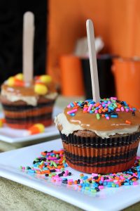 Caramel Apple Cupcakes | by Lauren Kapeluck for TheCakeBlog.com
