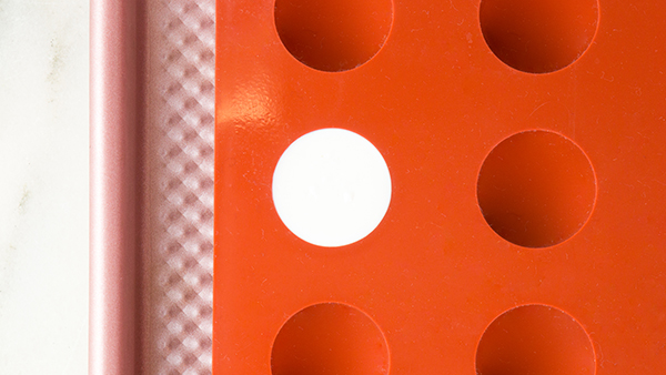 Chocolate Eyeball Flower - how to make a creepy black chocolate flower with an edible eyeball center | by Erin Gardner for TheCakeBlog.com