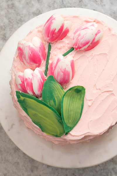 Chocolate Tulip Cake