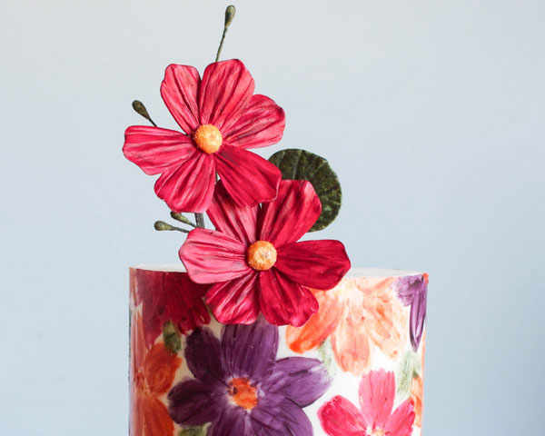 Chocolate Wrapped Cake | by Erin Gardner for TheCakeBlog.com