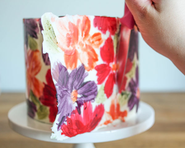 Chocolate Wrapped Cake | by Erin Gardner for TheCakeBlog.com