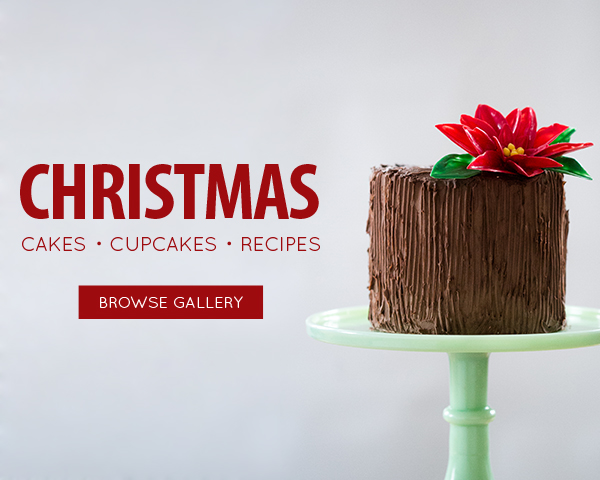 Christmas Cake Recipes, Tutorials and DIYs on TheCakeBlog.com
