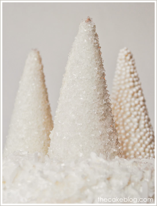 Ice Cream Cone - Sparkling Christmas Trees