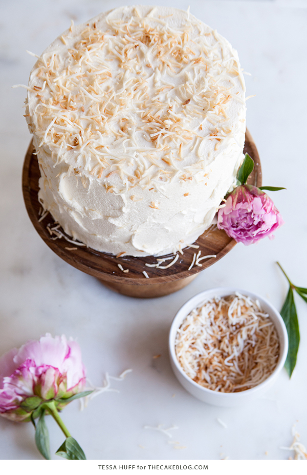 Coconut Tres Leches Cake | by Tessa Huff for TheCakeBlog.com