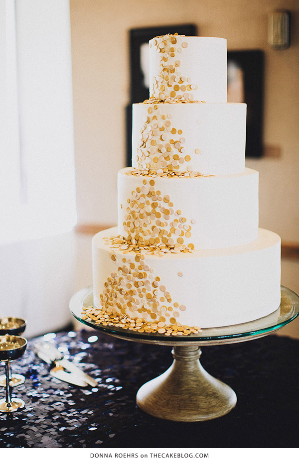 10 Confetti Throwing Cakes  | including this design by Donna Roehrs  | on TheCakeBlog.com