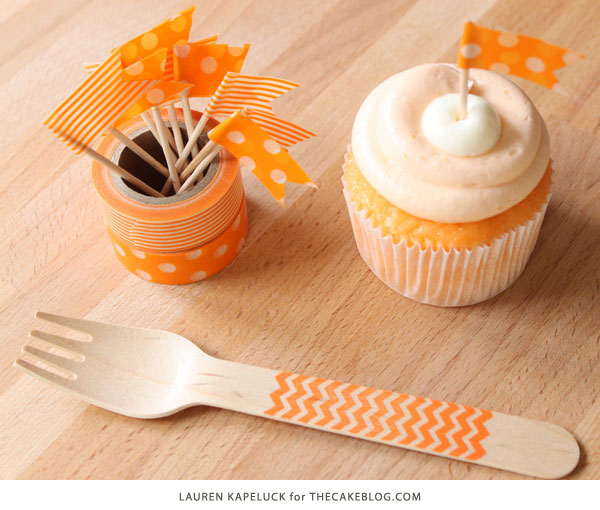 Creamsicle Cupcake Recipe | by Lauren Kapeluck for TheCakeBlog.com