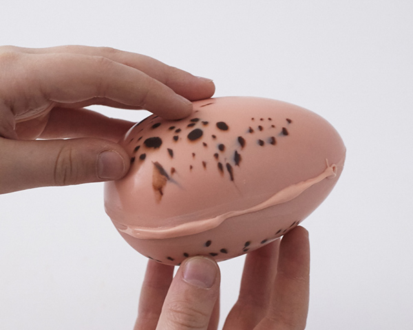 Easter Nest Cake - how to make a nest cake with roasted coconut and chocolate eggs for Easter dessert | by Cakegirls for TheCakeBlog.com