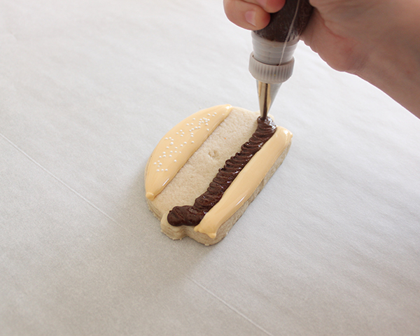 Hamburger Sugar Cookies | by ellenJAY for TheCakeBlog.com