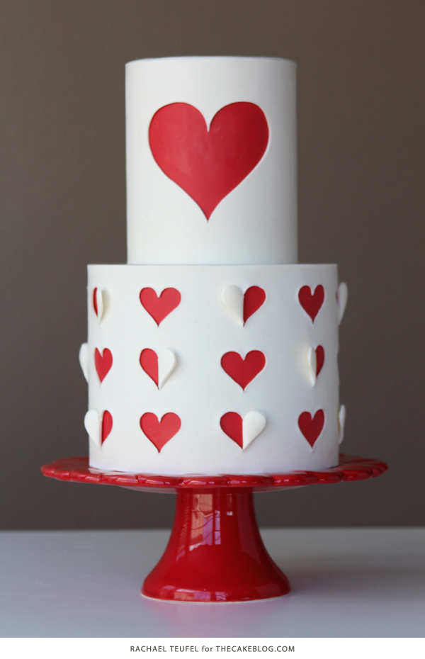 10 Love Inspired Cakes | including this design by Rachael Teufel | on TheCakeBlog.com