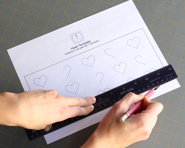 How to make a heart cutout cake | by Rachael Teufel for TheCakeBlog.com