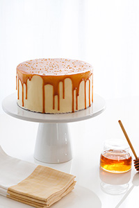 Honey Butter Cake | by Carrie Sellman for TheCakeBlog.com