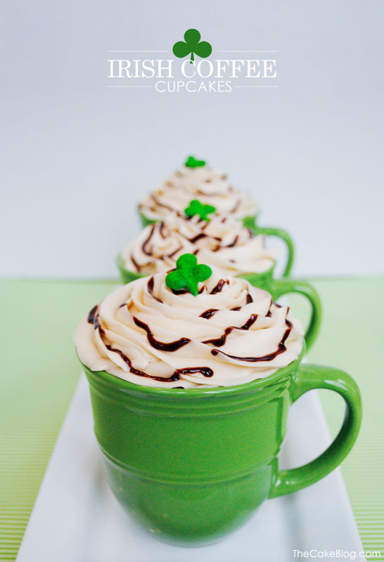 'Irish Coffee' Cupcake Recipe  |  TheCakeBlog.com