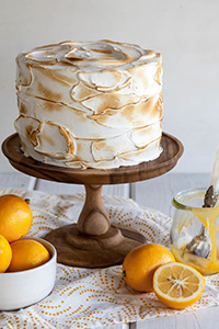 Lemon Meringue Cake