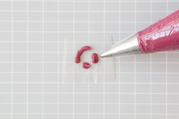 Leopard Print Buttercream Cake - how to make a pink leopard print cake using buttercream frosting | by Erin Gardner for TheCakeBlog.com