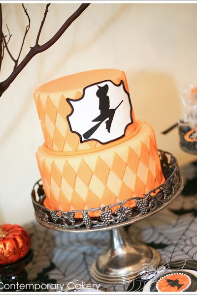 Bewitching Halloween Cake