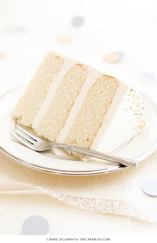 New Years Eve Sprinkle Cake - free template UPDATED for 2019! | by Carrie Sellman for TheCakeBlog.com