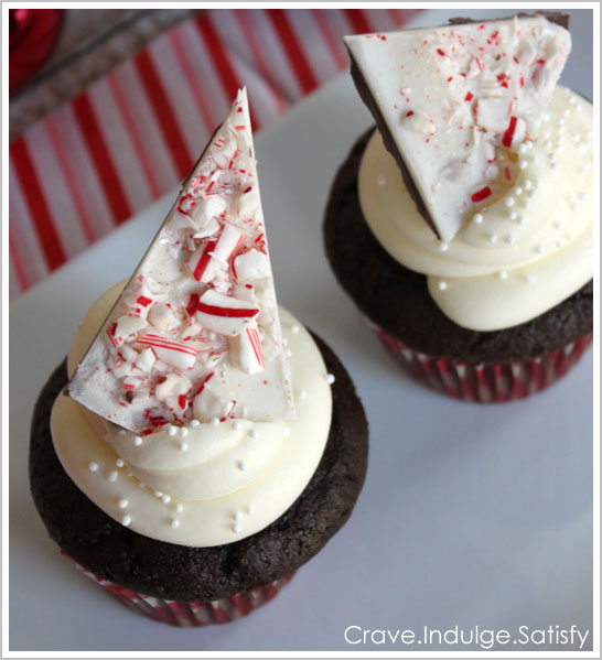 Peppermint Hot Chocolate Cupcakes Recipe