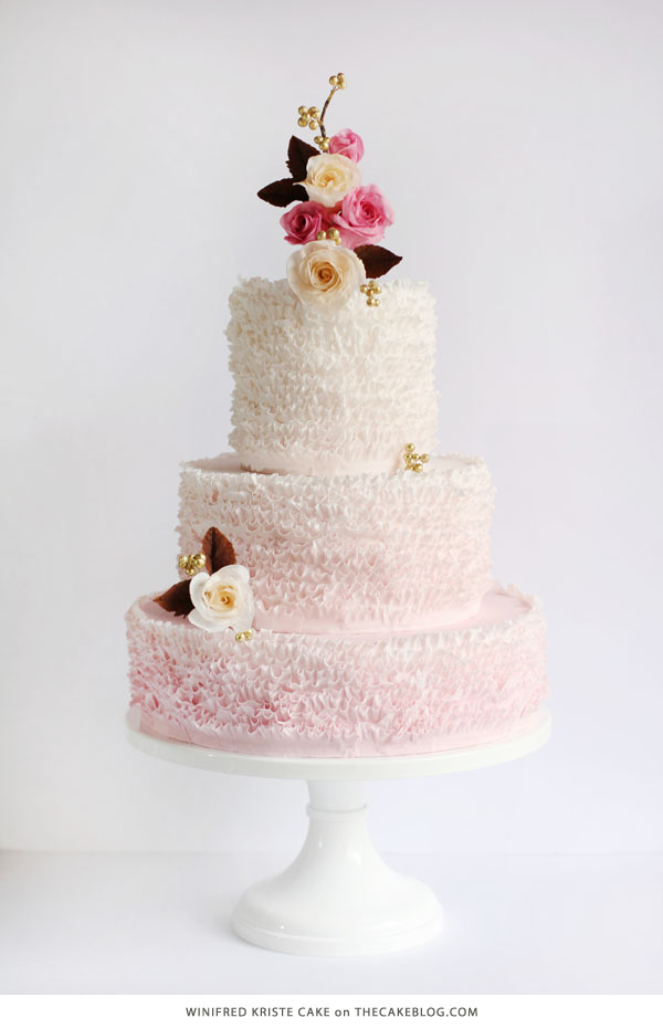 10 Love Inspired Cakes | including this design by Winifred Kristé Cake | on TheCakeBlog.com