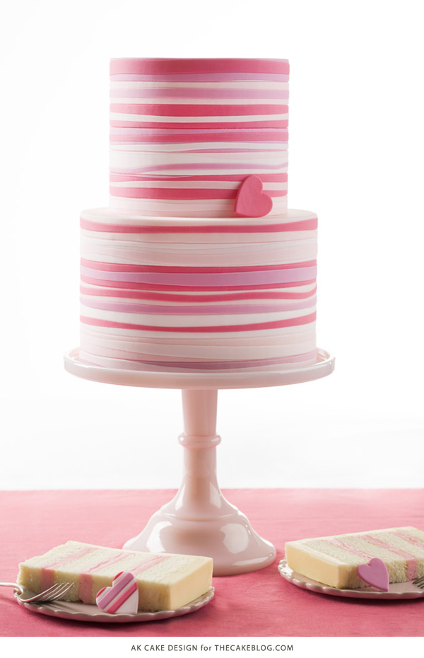10 Love Inspired Cakes | including this design by AK Cake Design | on TheCakeBlog.com