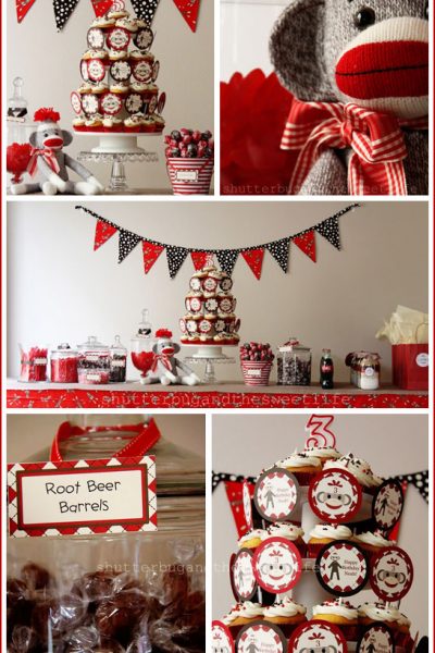 Real Party: Sock Monkey Birthday