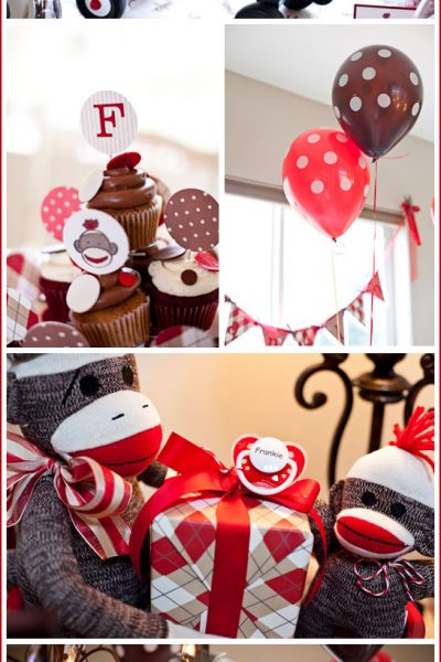 Real Party: Sock Monkey Shower