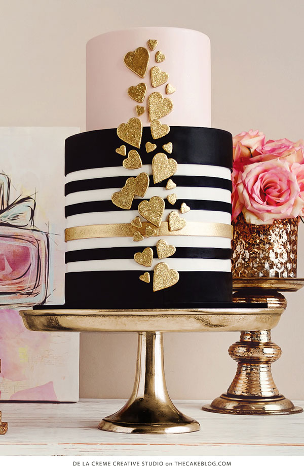 10 Love Inspired Cakes | including this design by De la Crème Creative Studio | on TheCakeBlog.com