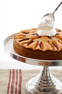 Spiced Plum Cake