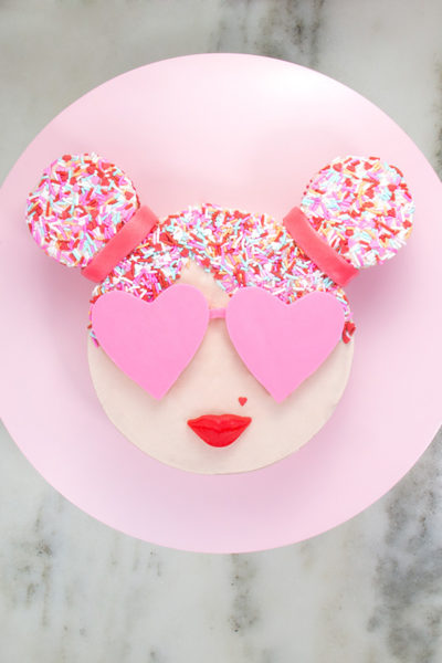 Sprinkle Girl Cake
