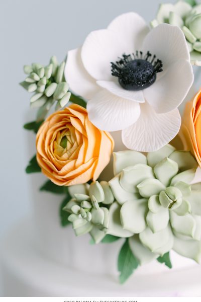 2015 Wedding Cake Trends : Relaxed Bohemian